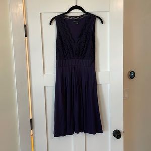 Banana Republic plum dress